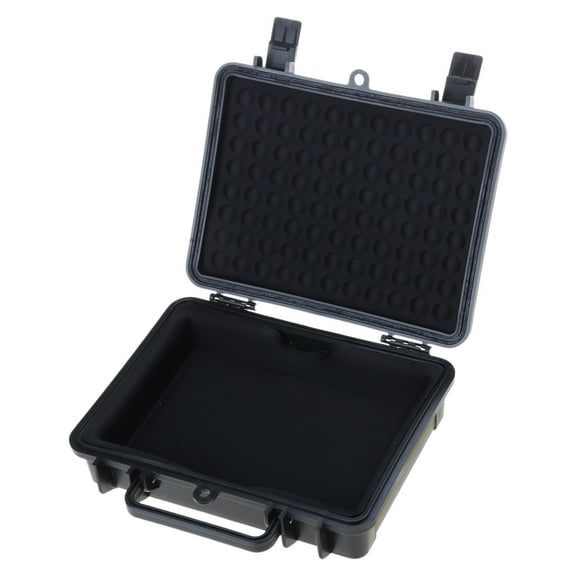 FEAMOS 3.5inch External Hard Drives Case Water Shockproof Storage Bag with Stackable for Easy Organization