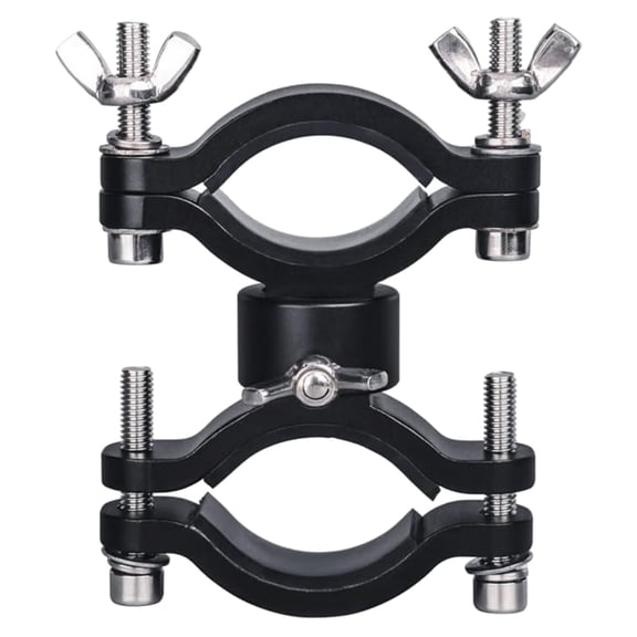 FEAMOS 360 Degrees Rotating Bike Light Mount Cycling Torch Clip Bike Flashlight Mount Light Bracket Bike Light Mounting Bracket