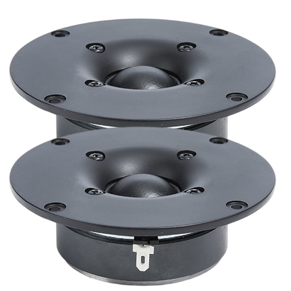 FEAMOS 4Inch 8Ohm max60W 104mm HiFi Hifi Silk Cloth Dome Tweeter for Superior Sound Home Sound Systems