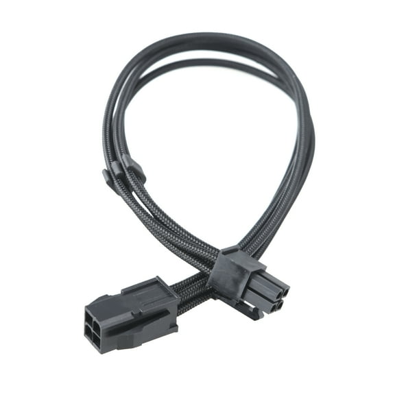 FEAMOS 4PIN CPU Cable,4Pin CPU Male to Female Extension Cable 18AWG 4pins Computer Motherboards Power Extension Cable