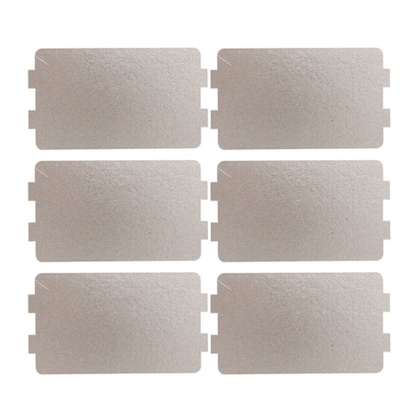 FEAMOS 6PCS Thickening Sheets Oven Sheets Plate Microwave Ovens Sheets Replacement Plates Suitable for Quick Heating