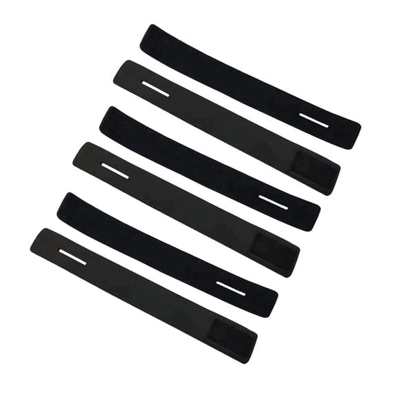 FEAMOS 6Pcs Fishing Rod Strap Adjustable Fishing Rod Tie Fishing Rod Belt Stretchy Fishing Rod Elastic Rod Tie