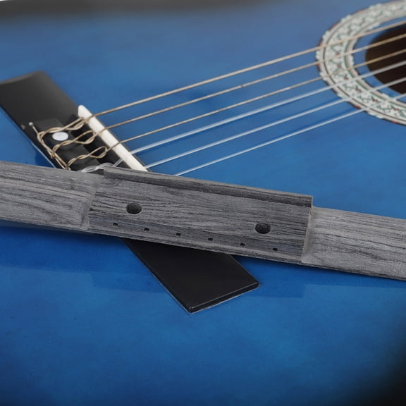 FEAMOS Acoustic Guitar Bridge 6 Hole Bridge 41inch Classical Guitar Size Guitar Bridge Guitar Replacement Parts