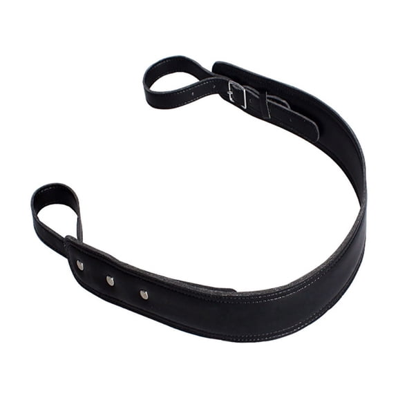 FEAMOS Adjustable Soft Leather Tuba Strap Padded Tuba Belt Hugging Strap Horn Tuba Strap Brass Instrument Accessories
