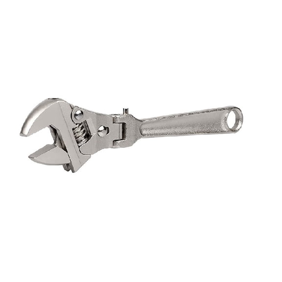 FEAMOS Adjustable Wrench,Multifunctional Wrench With 180 Rotating For Head Tool Steel Wrenches For Repair Bath Hydroelectric