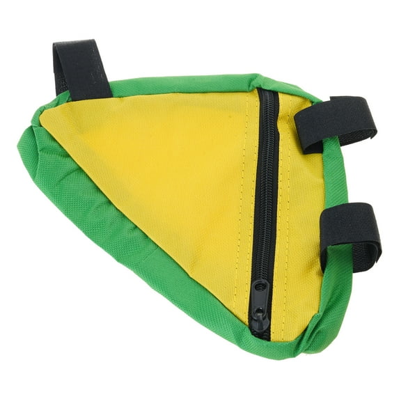FEAMOS Bicycles Bag,Waterproofed Triangles Bicycles Bag Cycling Storage Bag With Adjustable For Safe Night Cycling