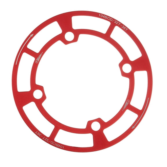 FEAMOS Bicycles Chainring Guard Aluminum Alloy Crankset Shield Protector Chain Wheel Sprocket Covers Mountain Bike Accessories