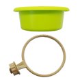 thumbnail image 1 of FEAMOS Bird Water Bath Box Shower Box Parrot for Parakeets Cockatiel Pet Cage Hanging Bowl Bird Bath Supplies, 1 of 7