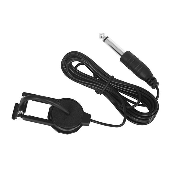 FEAMOS Clip on Violin Piezo Pickup Microphone Pickups for Violin Ukulele with 1/4 inch Audible and 2.8m Audible Cable