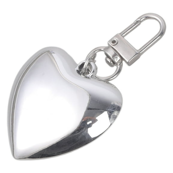 FEAMOS Exquisite Heart Keychain Big Hearts Women Bag Pendant Alloy Keyrings for Car Key Backpack Decoration