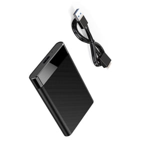 FEAMOS Fast Speed Externals Hard Drives Enclosure with USB3.0 USB2.0 3.1 and SATA3.0 5Gbps for 2.5inch HDDs