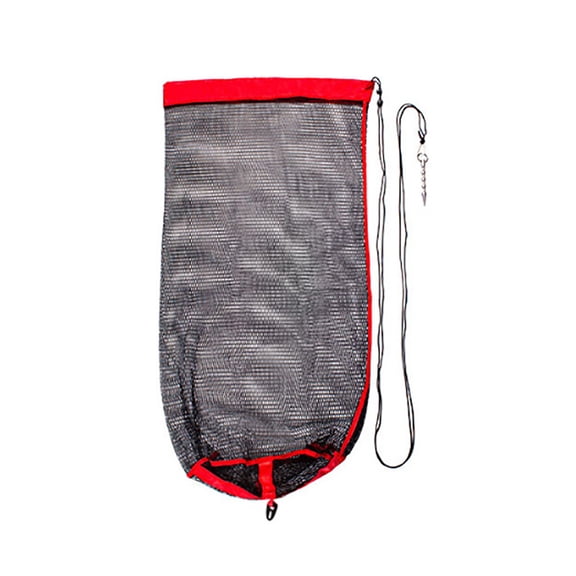 FEAMOS Fishing Bag Foldable Fish Collection Bag Fishing Net Drawstring Fishing Holder Diving Fish Net Bag Catching Netting