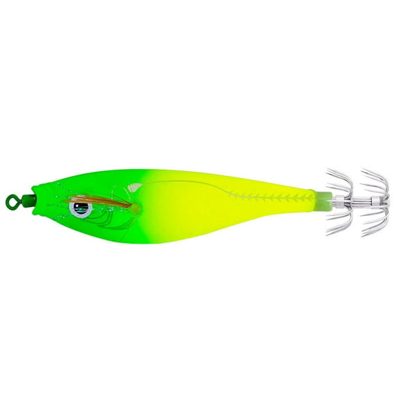 FEAMOS Fishing Glow Shrimp Lures 95mm Glow Shrimp Fishing Lures Squid Lures Baits Noctilucent Night Fishing Tackle