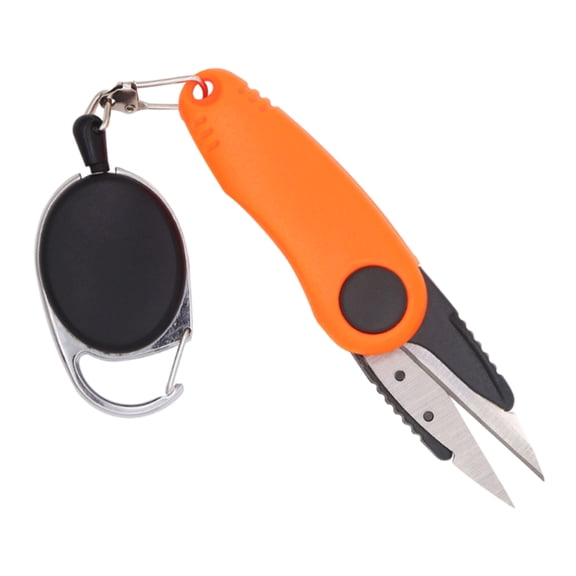 FEAMOS Fishing Line Cutter Stainless Steel Fishing Scissors for Braided Line Multifunction Foldable Line Cutter Fishing Tackle