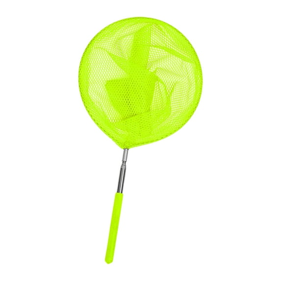 FEAMOS Fishing Net Freshwater Saltwater Fishing Equipment Kids Children Telescopic Rod Handle Landing Net For Fish Catching