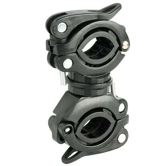 FEAMOS Flashlight Mount Holder, Led Light Mounting Holder -Rotation Clip-Clamp for Flashlight,Cycling