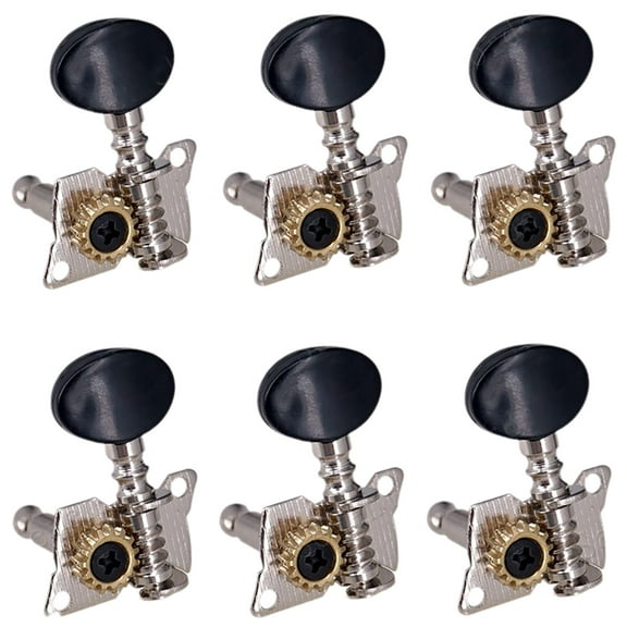 FEAMOS Guitar Knobs Key for Acoustic Electric Guitar 3L Guitar String Tuning Pegs Guitar String Tuner Guitar Machine Head