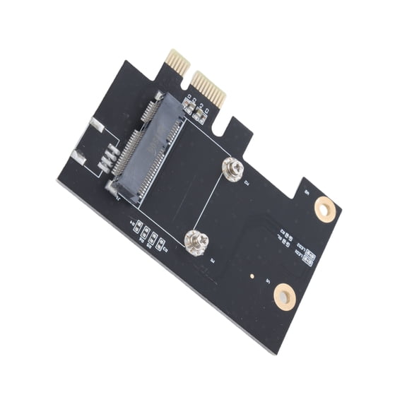 FEAMOS Half PCIE to PCIE Adapter,Card Half PCIExpress to PCIE 1X Adapter Card for Half PCIE Wifi Adapter Desktop Computer