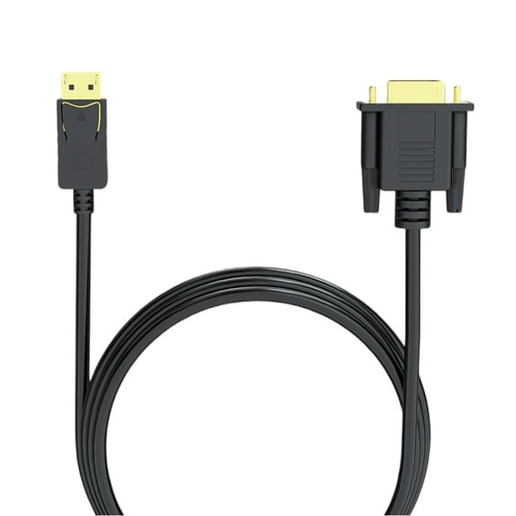 FEAMOS High Resolution DisplayPort To VGA Cable 100cm/200cm, Gold Plated Adapter For Computer To Monitors Display to VGA Cord