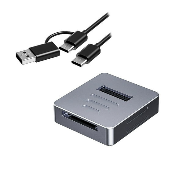 FEAMOS Highly Speed NVMe Solid Drives Enclosure Adapter NVMe Reader Docking Station for Laptop Hard Drives Reader Converters