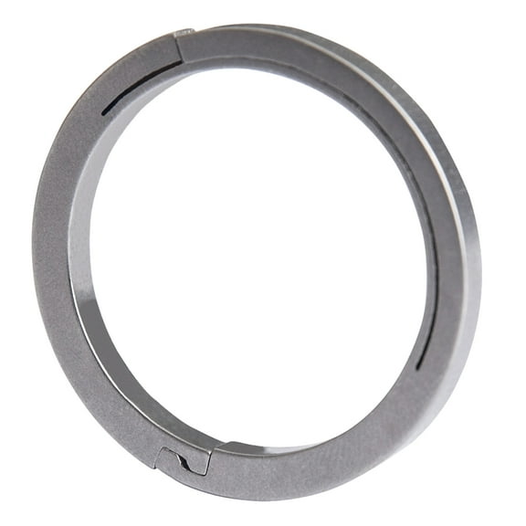 FEAMOS Key Rings Heavy Duty Keychain Rings Side-Pushing Key Chain Rings Split Keyring Keychain Accessories