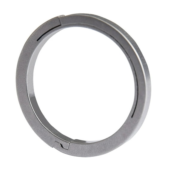 FEAMOS Key Rings Heavy Duty Keychain Rings Side-Pushing Key Chain Rings Split Keyring Keychain Accessories