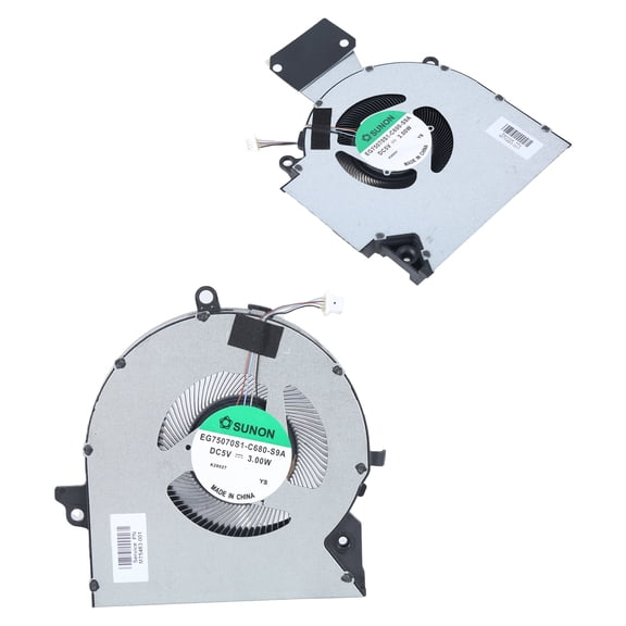 FEAMOS Laptops CPU GPU Cooling Fan Coolers Radiators for 7/8 16-B 16-C TPN-Q265 TPN-Q267 DC5V 3W CPU GPU Fan