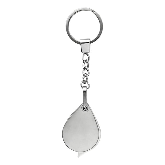 FEAMOS Magnifier,20X/30X Highly Power Magnifyings Glass Metal Keychains Magnifier Durability High Magnification For Elderly Hobbyists