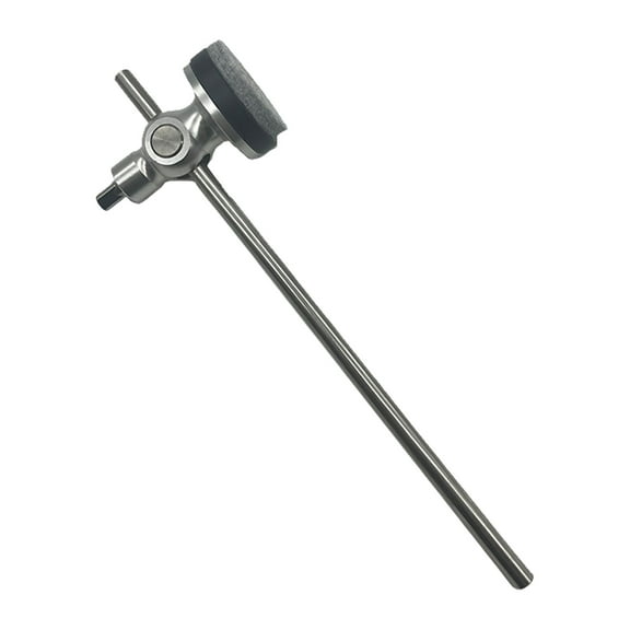 FEAMOS Metal Heads Bass Drum Pedal Beater Kicks Drum Foot Pedal Beater Percussion Instrument Accessory Easily to Install