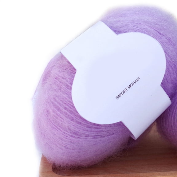 FEAMOS Mohair Yarn Soft Knitting Wool Yarn Crochet Thread Supplies for Sweater Making Processing