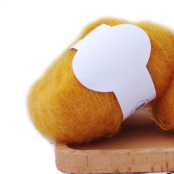 FEAMOS Mohair Yarn Soft Knitting Wool Yarn Crochet Thread Supplies for Sweater Making Processing
