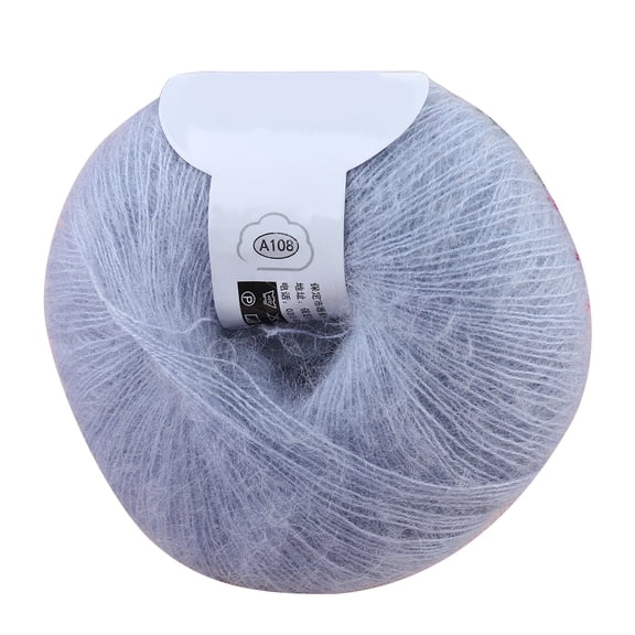 FEAMOS Mohair Yarn Soft Knitting Wool Yarn Crochet Thread Supplies for Sweater Making Processing