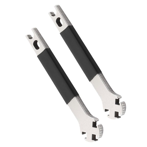 FEAMOS Mountain Bike Spokes Wrench Spokes Nipples Remover Portable Stainless Steels Bike Spokes Wrench Cycling Accessories