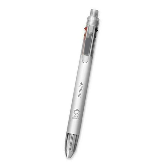 FEAMOS Multifunctional Ballpoint Pen With Mechanical Pencil, 5 Color-In-1 Ballpoint Pen Retractable Ballpoint Pen For Student