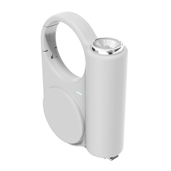 FEAMOS Outdoor Power Supply Pack 5000mAh With Retractable Cable and LED Light for Camping and Emergencies Waterproof