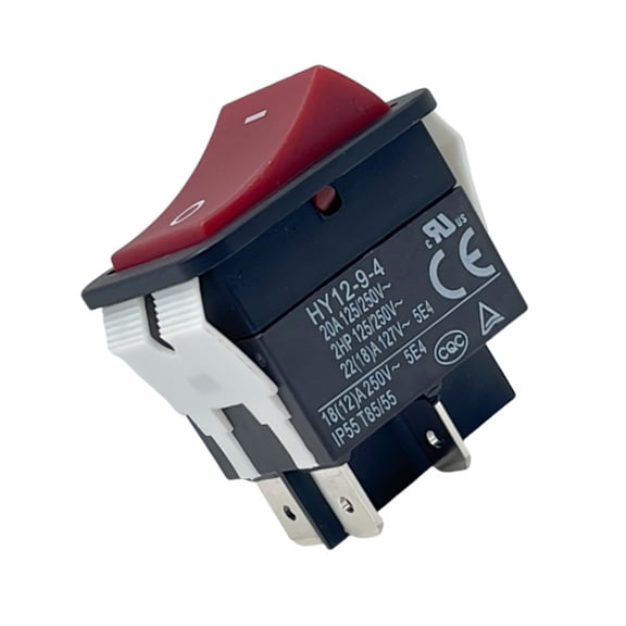 FEAMOS PA66 Switches 4 Pin Boats Shape Switches Push Button Switches Simple Installation for Electric Welding & Household