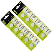 FEAMOS Pack Of 10/5pcs CR1620/CR1632/CR1616 3V Lithium Button Cell Batteries Long Last Power Battery For Remotes And Toy