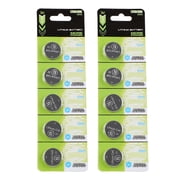 FEAMOS Pack Of 5/10 2032 3V Lithium Button Cell Batteries 2032 Batteries For Watches Toy And Small Electronics Everyday Use