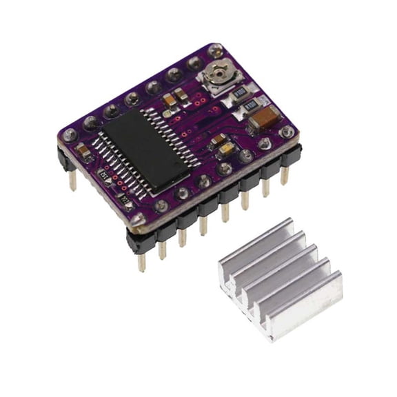 FEAMOS PoPprint DRV8825 Stepper Motor Driver Module 4 Layer with Heatsinks for 3D Printers RP1.4 A4988