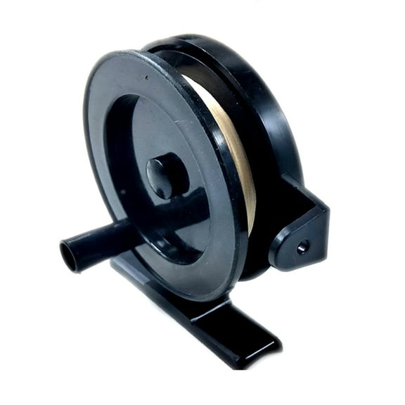 FEAMOS Portable Fly Ice Fishing Line Reels Winter Ice Fishing Reels Spools Tackle Throwing Wheel Fish Tackle Tool Easy to Use