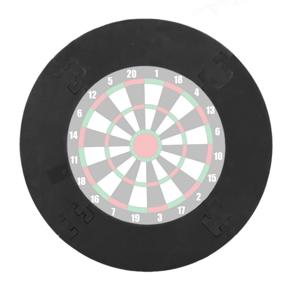 FEAMOS Round Board Surround Rings Dartboards Wall Protector Wall Protections Dartboards Backboard for Homes Playrooms
