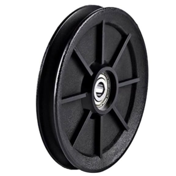 FEAMOS Round Rope Pulley, Wire Rope Reel Nylon Pulley For Ropes Gym Fitness Equipment Cable Machine Wire Rope Pulley Reel