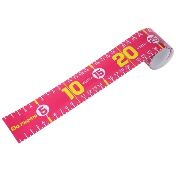 FEAMOS Self-Adhesive Fish Ruler Waterproof Tape Fishing Measuring Tape Sticker for Fishing, Boats, Kayak, Net Easy to Use