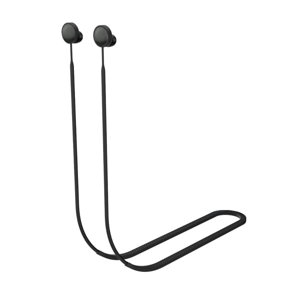 FEAMOS Silicone Strap Cord Antilost Sport String Skin-Friendly Neck Around Wireless Earphone Holder Lanyard Suitable for Buds 2