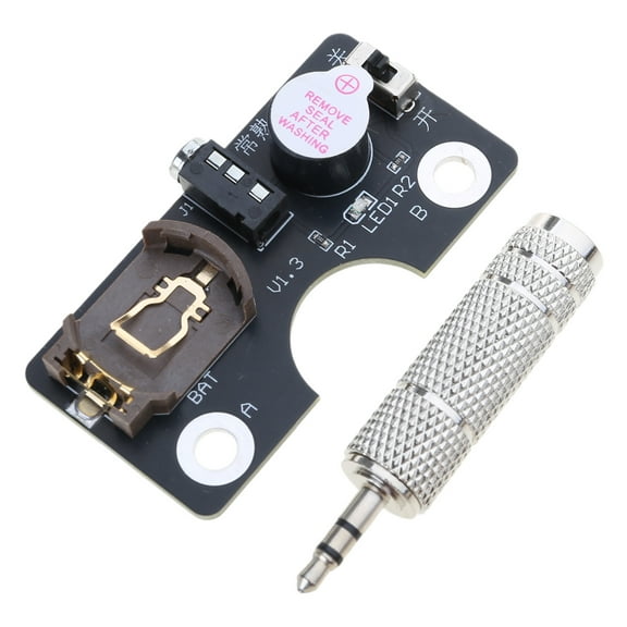 FEAMOS Small Practice Board Morse Key Trainer Telegraphs Trainer With Sound And Light Feedbacks For Easy Morse Code Learning