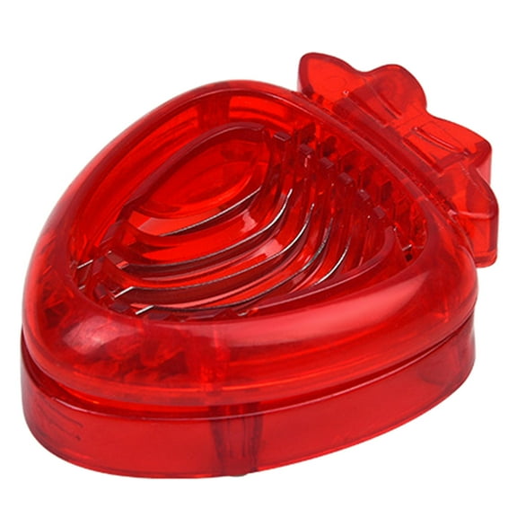FEAMOS Strawberries Slicers Manual Food Cutter Quick and Convenient Fruit Cutter Stainsless Steels Wire Slicers Tool