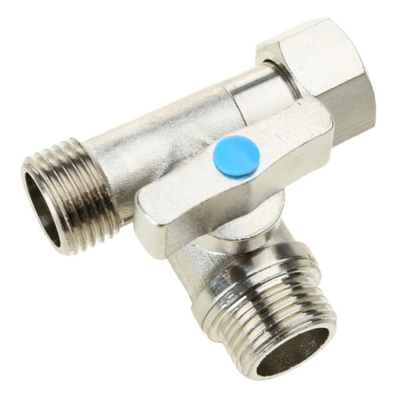 FEAMOS Tees Stop Valves Feed Water Adapter 20mm Compression Tees Valves Tees Fitting Tees Connector Adapter Enduring