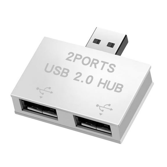 FEAMOS USB 2.0 A Male To Double USB Female Y Splitter Extension Adapter For Desktop Laptop Car Charging Adapter