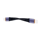 FEAMOS USB C To USB C Cable, 40Gbps Fast Speed Data, PD100W Fast Charging, FPC Flat Line 4K60hz Video 10CM Short