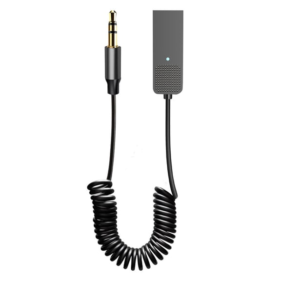 FEAMOS Wireless Auditory Receiver USB Adapter for Car and Home with Handsfree Calling and Long Battery Service